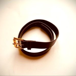 Michael Kors Ladies Dark Brown Belt